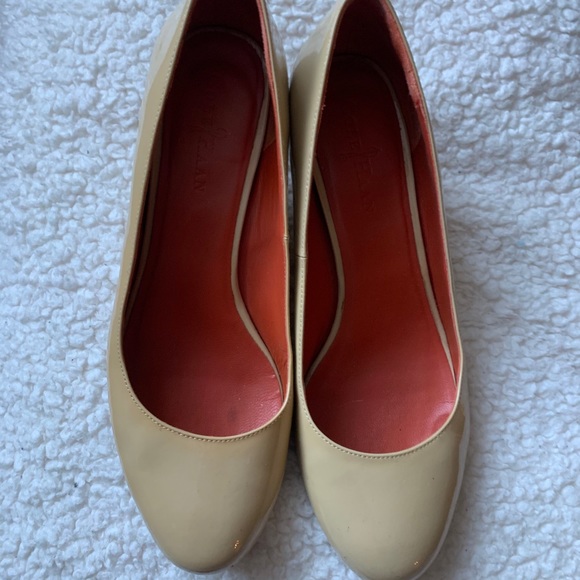 Cole Haan Shoes - Cole Haan beige wedges